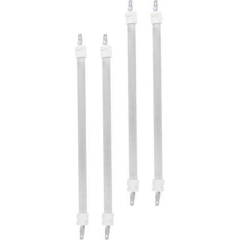 Ensemble de rechange de 8 éléments chauffants tubulaires en quartz pour radiateurs électriques (1/5)