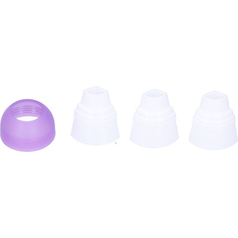 Embout de Pâtisserie avec Adaptateur pour Glaçage et Décoration de Gâteaux (1/5)