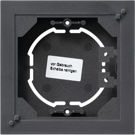 Gira AP-Gehäuse 1f flach System 55 Anthrazit [021928], 0219 28 (1/2)
