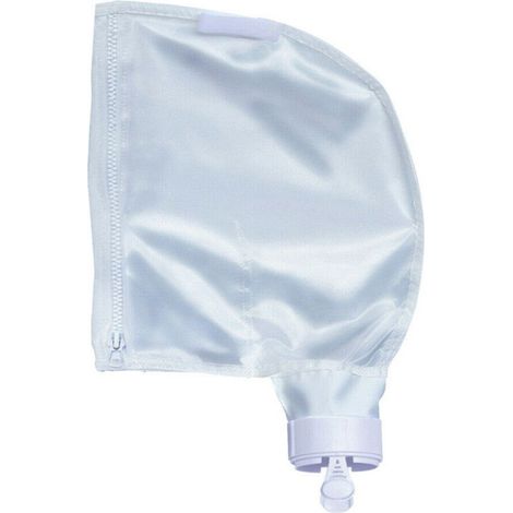 Sac de nettoyage de piscine compatible avec Polaris 280x480 - Sac zippé en PU et polyester pour une filtration efficace, une vidange rapide et une fixation sécurisée (Blanc)-AquaForge (1/3)