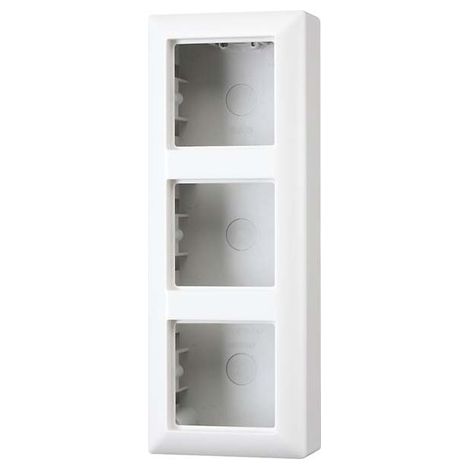 Jung AS 583 A WW cassette de décharge blanche 3 prises