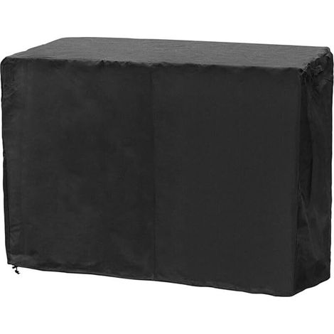 Housse De Protection 100x60x90cm 210D Oxford Noir pour chariot plancha Housse de barbecue (1/5)