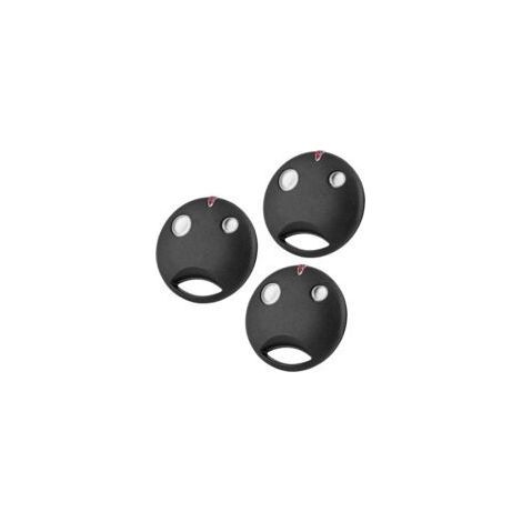 Télécommande Portail, 433,92MHz Télécommande Remplacement pour Nice SMILO SM2 SM4 pour Moteur de contrôleur de récepteur SMXI SMX2R SMX2 SMXIS OXI OX2, 2 canaux, Lot de 3 (1/5)