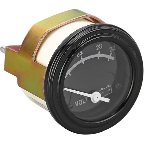 Analoges Voltmeter Generator Voltmeter Dieselgenerator Teil Rundes Panelmeter Spannungsmesser Zubehör