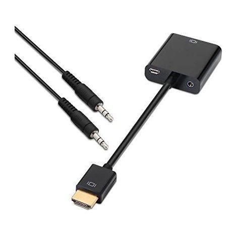 HDMI-zu-VGA-Konverter mit 3,5-Audiobuchse (1/3)