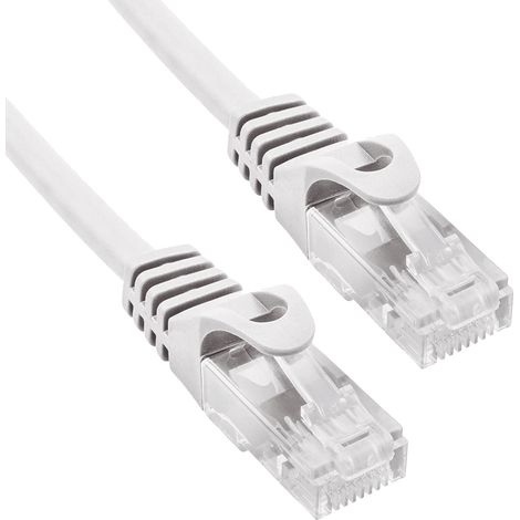 Câble réseau rj45 utp phasak phk 1620 cat.6/ 20m/ gris
