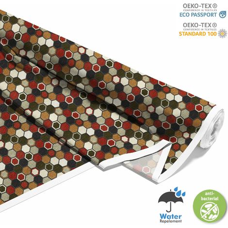 Outdoor-Dekorstoff Oxford - Geometrisches Muster 18 (1/5)