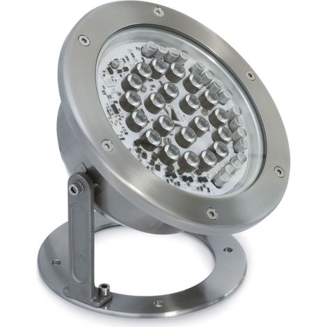 Spot subaquatique tilt GAMBLE-MAXI IP68 LED SMD RGB 48W Acier inoxydable (1/3)