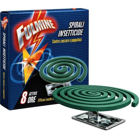 30 Spirali antizanzare Fulmine per ambienti esterni - 3 confezioni da 10 zampironi per zanzare (1/5)