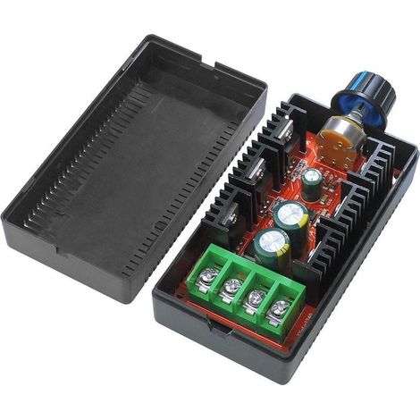 Regolatore di velocità per motore CC 12V 24V 48V 2000W MAX 9-50V 40A PWM HHO RC, regolatore di velocità motore, interruttore generatore di segnale (1/5)
