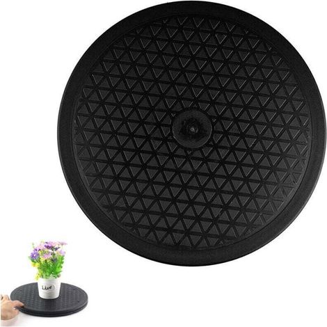 Plateau tournant 30 cm – Roulements à billes en acier – Rotation 360° – Capacité jusqu'à 90 kg – Pour sculpture et présentoir (1/5)