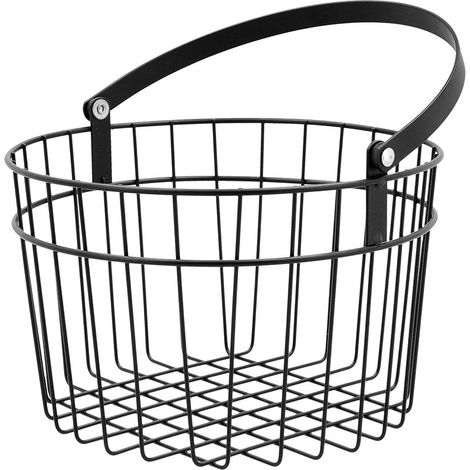 Cesta coc 24x15cm rda met ebano quid (1/4)