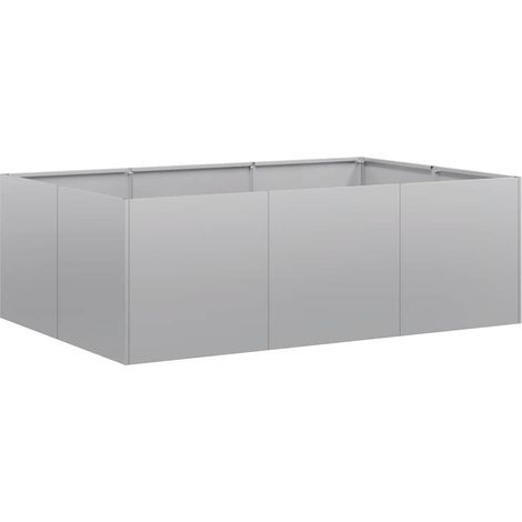 Maison Exclusive - Fioriera 120x80x40 cm in Acciaio Zincato