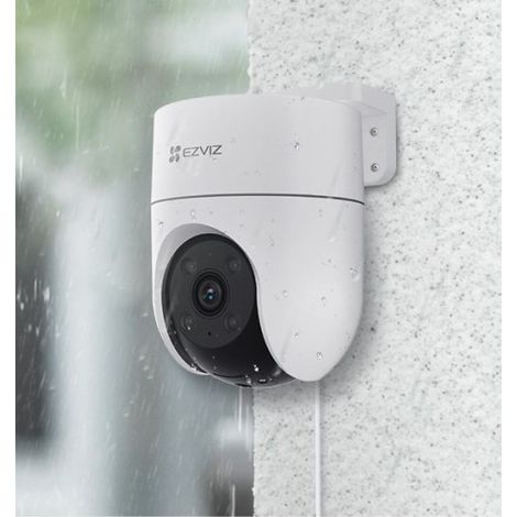Ezviz – Caméra de surveillance extérieure 3MP – Vision nocturne jusqu'à 30m – Résistante aux intempéries – Connectivité sans fil