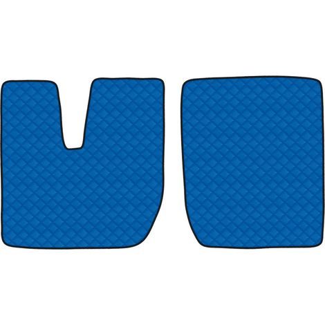 Coppia tappeti in Skeentex - Blu - compatibile per Iveco Stralis (08/0212/12)  - Iveco Stralis (07/1212/19)  - Iveco Stralis Hi-Way (07/1208/16)  - Iveco Stralis XP (09/1612/19) (1/2)