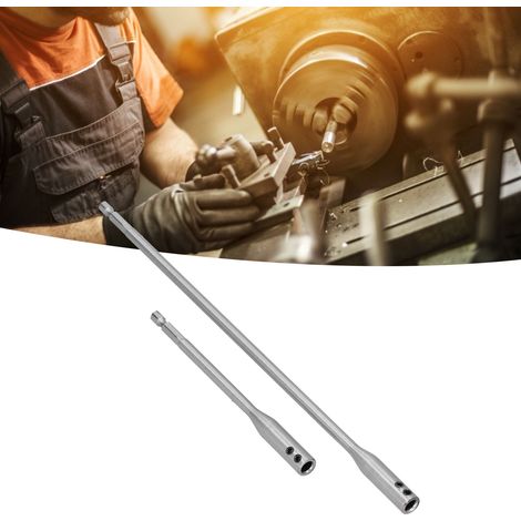 Adaptateur à dégagement rapide pour rallonge de foret, connexion rapide du foret à tige interchangeable, conversion de rallonge 150 mm/300 mm. (1/5)