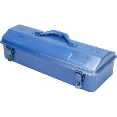 Boîte à outils multifonctionnelle en fer épais, boîte de rangement pour outils de réparation (43 x 18 x 11 cm 410) (1/5)