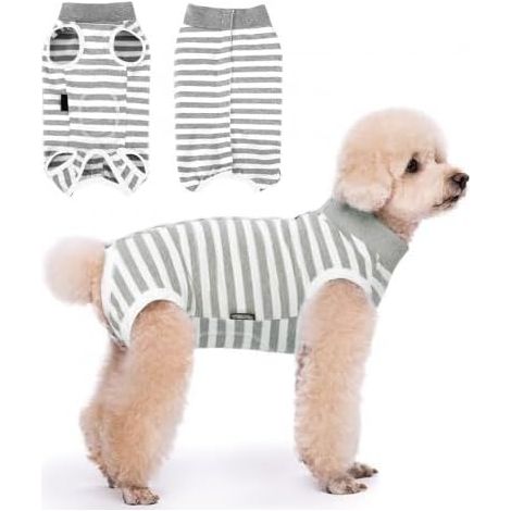 surgical suit for dogs, surgical recovery suit for dogs, pet shirt, dog clothes for allergies, wound protection, cone