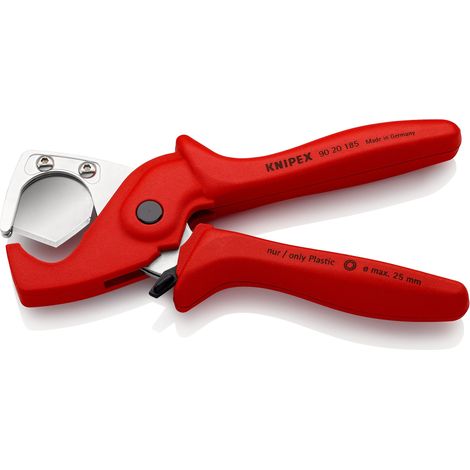 KNIPEX 90 20 185 PlastiCut® Tagliatubi per guaine protettive e tubi flessibili in plastica rinforzata con fibra di vetro 185 mm (1/4)