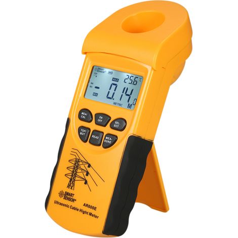 SMART SENSOR Télémètre à ultrasons numérique professionnel avec écran LCD pour câbles aériens (3-23 m) (1/5)