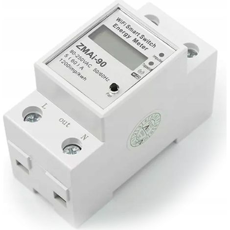 Contatore/controllore Wi-Fi monofase da 60 A (1/5)