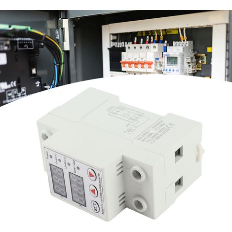 Intelligenter Schutz vor Überspannung, Unterspannung und Überstrom mit Digitalanzeige BERM@ BEMS5-40A automatischer zeitverzögerter Schutz vor Überspannung, Unterspannung und Überstrom 230 V, 40 A (1/5)