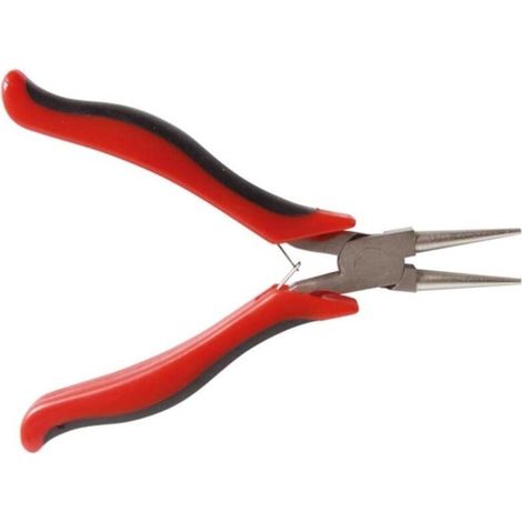 Pince A Bec Fin - 124 Mm - Acier Cr-v Nickelé - Poignée Double Injection - Pour Travaux Minutieux - 1 Pièce (1/2)