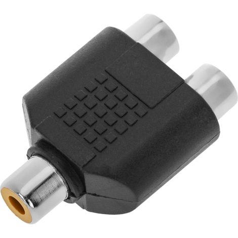 BeMatik - RCA-H/2xRCA-H adaptateur (1/5)