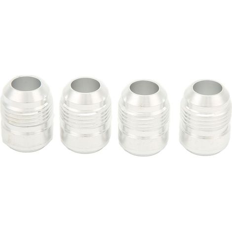 4 pièces 10AN soudure sur raccord de bonde 3/4in filetage en alliage d'aluminium mle adaptateur d'extrémité de tuyau