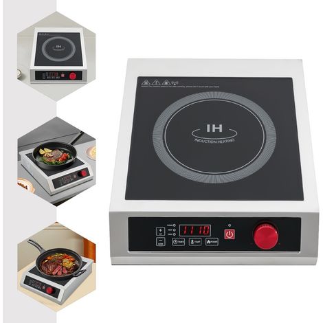 Cuisinière électrique Cuisinière à induction à usage commercial Plaque de cuisson à induction électromagnétique 3500 W (1/5)