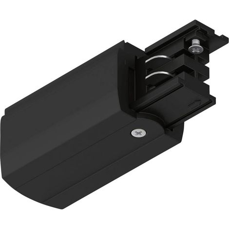 Paulmann 91362 ProRail3 End Feed Componente per sistema su binario ad alta tensione alimentatore finale ProRail3 Nero (1/3)