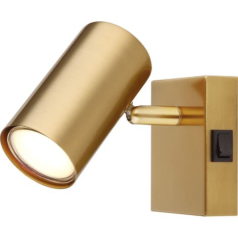 GLOBO Faretto Robby Color Oro Spazzolato  1 x Gu10