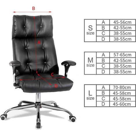 Basetbl – Mikrofaser-Stretch-Stuhlbezug – Größe M – Elastische Passform – Maschinenwaschbar – Für Stühle mit 42–55 cm Durchmesser (1/5)