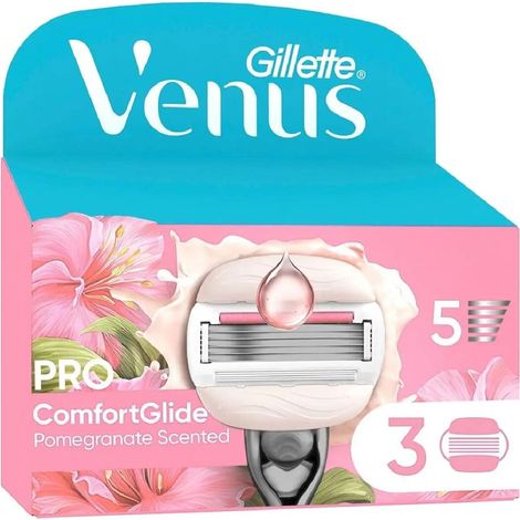 Gillette Venus Pro Comfortglide Tropical Systemklinger 3er Ersatzklingen