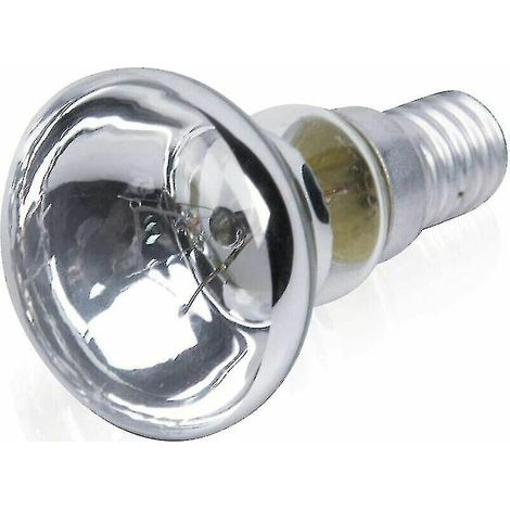 Bombillas para lámparas de lava R39 E14 de 40 W, base de rosca Edison, reflector, modelo pequeño, blanco cálido 2800 K, regulables (paquete de 2) Zhuoxuan-yuyu