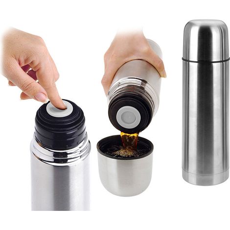 Thermos Inox 0,75l Isotherme Double Paroi - Excellent Houseware (1/3)