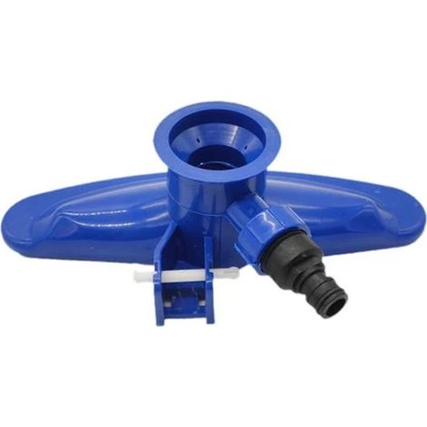 Tête d'aspirateur de piscine bleue portable pour accessoires de piscine. Aspirateur de piscine 25 cm x 8 cm x 7,2 cm (1/4)