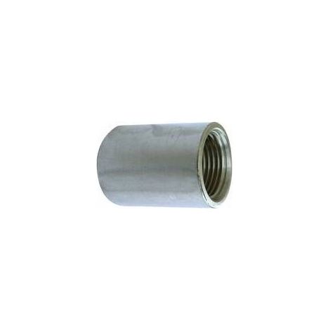 MANCHON FF EN ACIER INOXYDABLE Taille : 3/4"