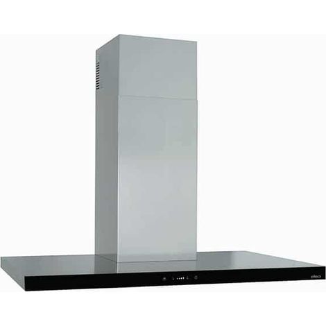 cappe da incasso elleci Leaf Box 90 cm Keratek Plus 86 Nero Black Assoluto KKL90086VST (1/2)