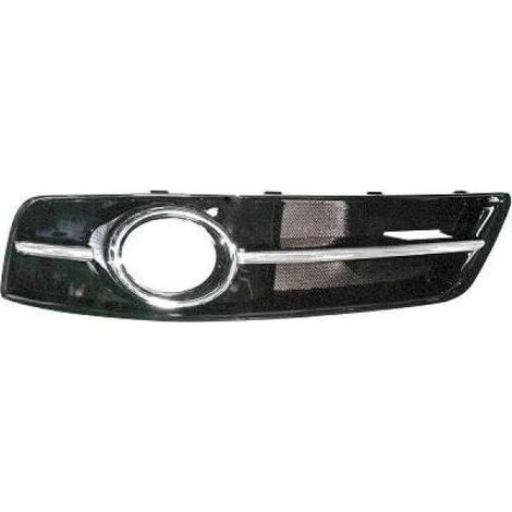 Grille de pare-choc avant droite chromée avec trou pour anti-brouillard Audi A3 et A3 Sportback 2008-2012