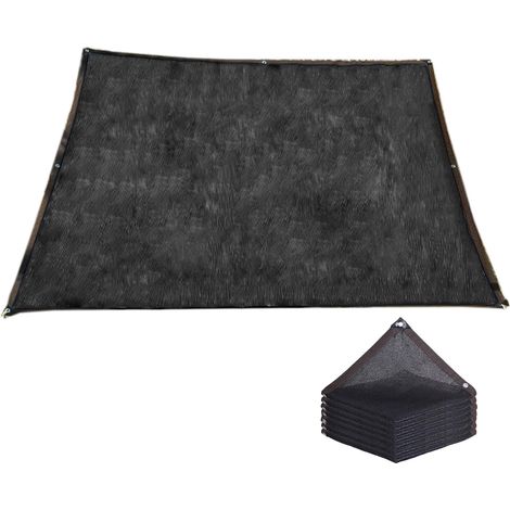 Toile d'Ombrage Rectangulaire - 300 x 300 cm - Tissu Polyester Haute Densité - Protection UV 95 % - Pour Patio Jardin Piscine Barbecue - 1 Pièce (1/5)