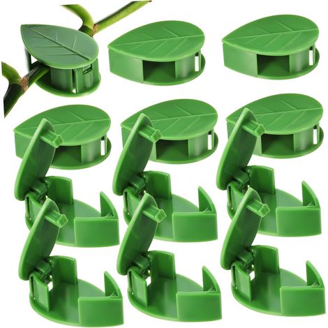 100 Pieces Clips for Climbing Plants, Self-Adhesive Wall-Mounted Supports for Vines, Invisible and Secure Fixing for Indoor Decoration (1/5)