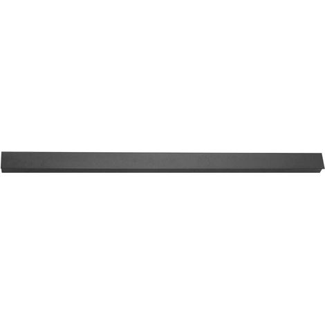 V-TAC VT-1176 Lampada LED lineare da parete applique rettangolare design moderno 16W 101cm corpo nero luce 4000K IP65 - 23022