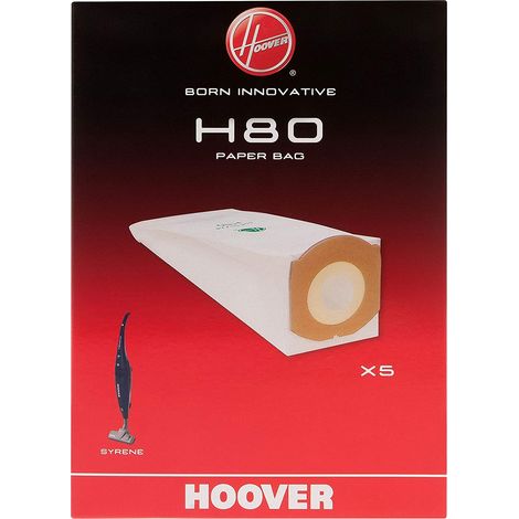 5 SACCHETTI SACCHI HOOVER SYRENE SR71 SR01011 ORIGINALI H 80