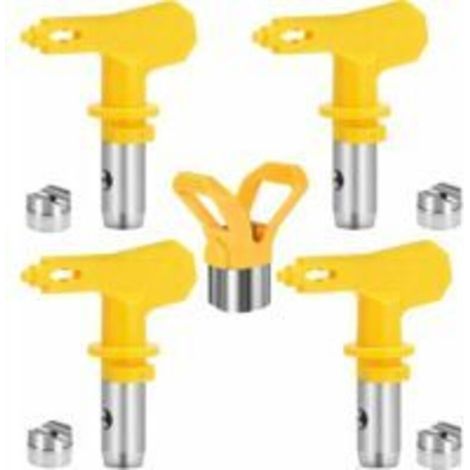 Buse Pulvérisation Airless Pistolet Peinture Haute Pression - Modèles 209, 415, 519, 619 (1/5)