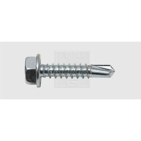 SWG 2114811610 Vis autoforeuse 4.8 mm 16 mm 6 pans extérieurs DIN 7504-K acier galvanisé 200 pc(s) (1/2)