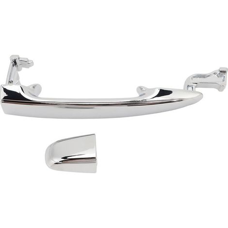 Poignée de porte extérieure arrière chromée 69230-58010 ABS extérieur coulissant pour Alphard 2003-2008 (1/5)