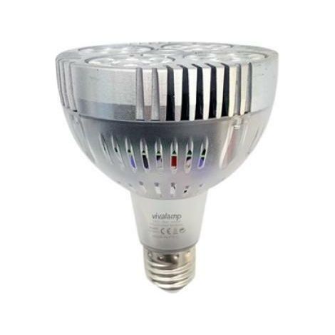 Lampadina led par30 e27 35w vivalamp lampada faretto 3000k