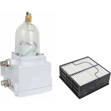 Séparateur huile-eau pour groupe électrogène diesel SWK 2000/18 avec élément filtrant 01830 (1/5)