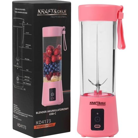 Frullatore wireless USB-C da 400 ml Kraft&Dele (1/5)